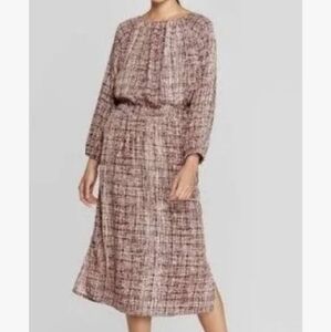Pre-loved Prologue longsleeve drop waist dress sz xxl